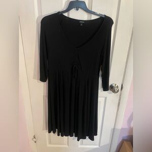Torrid Black V-Neck Dress